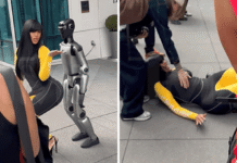 Cardi B Tips Robot Onto Herself While Giving A Lap Dance, Video