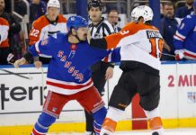 Sam Carrick always doing Rangers’ ‘thankless jobs’ should make him favorite for Extra Effort Award