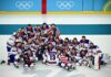 US men’s Olympic hockey team lands outside Washington, DC ahead of Trump’s State of the Union address