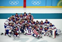 US men’s Olympic hockey team lands outside Washington, DC ahead of Trump’s State of the Union address