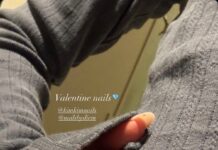 Kourtney Kardashian Just Brought Back the Accent Nail — See Photo