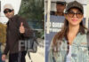 Mrunal Thakur and Siddhant Chaturvedi clicked at airport amid Do Deewane Sheher Mein promotions