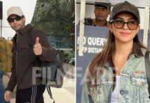 Mrunal Thakur and Siddhant Chaturvedi clicked at airport amid Do Deewane Sheher Mein promotions