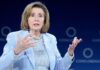 Nancy Pelosi swipes at Trump, accusing him of crowning himself as ‘king’