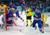 US men’s hockey team edges past Sweden to set up Olympic semifinal with Slovakia