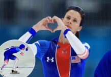 Brittany Bowe caps Olympic speedskating career with fourth-place 1500-meter finish