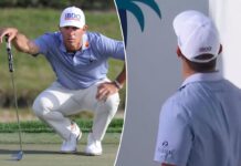 Billy Horschel has heated conversation with heckling fan in tense encounter