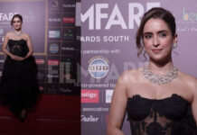 Sanya Malhotra Looks Like a Dream at 70th Filmfare Awards South With Kerala Tourism