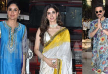 Photos: Kareena Kapoor Khan Anil Kapoor Khushi Kapoor and More Attend Sonam Kapoors Baby Shower