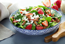 Strawberry Spinach Salad