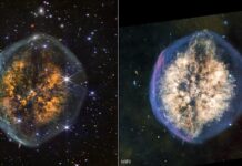 New Webb Telescope photos show off the Exposed Cranium Nebula
