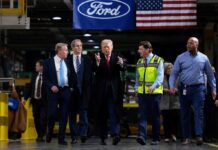 Ford worker who heckled Trump about Jeffrey Epstein still has a job, not disciplined: UAW