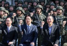 US lawmakers warn Taiwan to ‘meet the moment’ as China stages invasion-style drills