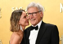 Harrison Ford, 83, makes rare appearance with wife Calista Flockhart, 60