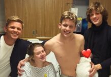 Jeff Brazier cuddles newborn granddaughter on Jade Goody’s anniversary as he reunites with sons Freddy and Bobby