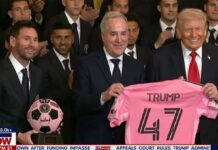 Lionel Messi, Inter Miami FC Gift Donald Trump Special Watch During White House Visit
