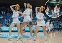 UCLA women’s basketball players wow fans with surprise dance team routine