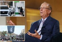 BlackRock CEO Larry Fink says Iran war will not derail economy despite surging gas prices