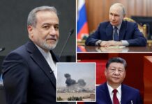 Russia and China providing ‘military cooperation’ to Iran, foreign minister admits