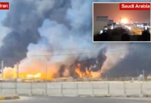 Iran unleashes fiery revenge on Gulf oil hubs after Israel blasts key gas field