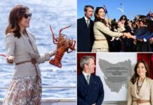 Queen Mary returns to Australian hometown for the first time in nearly 20 years