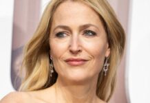 Gillian Anderson channels Suits’ Meghan Markle in £36 curve-friendly M&S dress