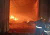 Fire Breaks Out at Plywood Warehouse in Hyderabad’s Katedan