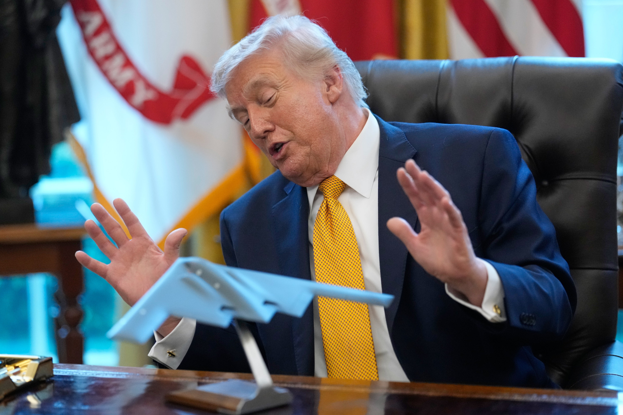 Trump Says Israel Would Never Use Nuclear Weapon Against Iran