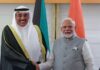 Modi Greets Kuwait Crown Prince for Id, Calls for Safe Navigation
