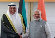 Modi Greets Kuwait Crown Prince for Id, Calls for Safe Navigation