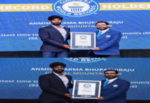 Vizag Mountaineer Creates Guinness World Record