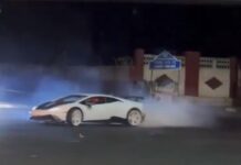 A Luxury Car Driver Flaunts Drift Stunt Briefly On Road In Bengaluru, Gets Booked