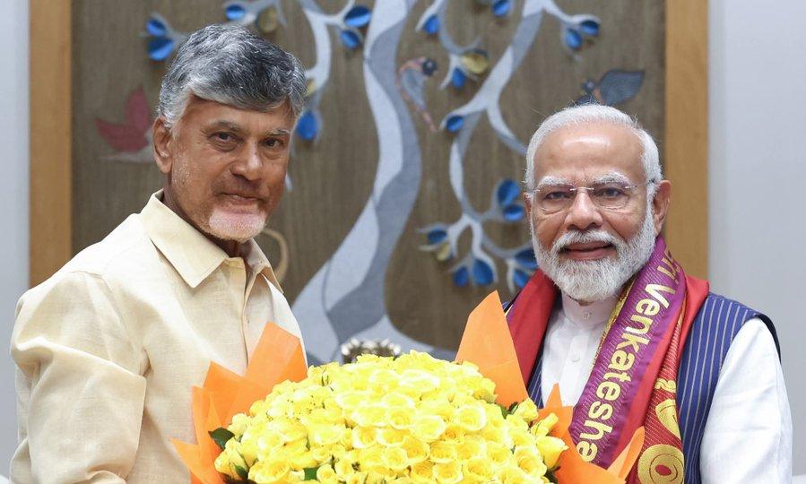 Andhra CM Naidu Congratulates PM Modi on Becoming Longest-Serving Head of Govt