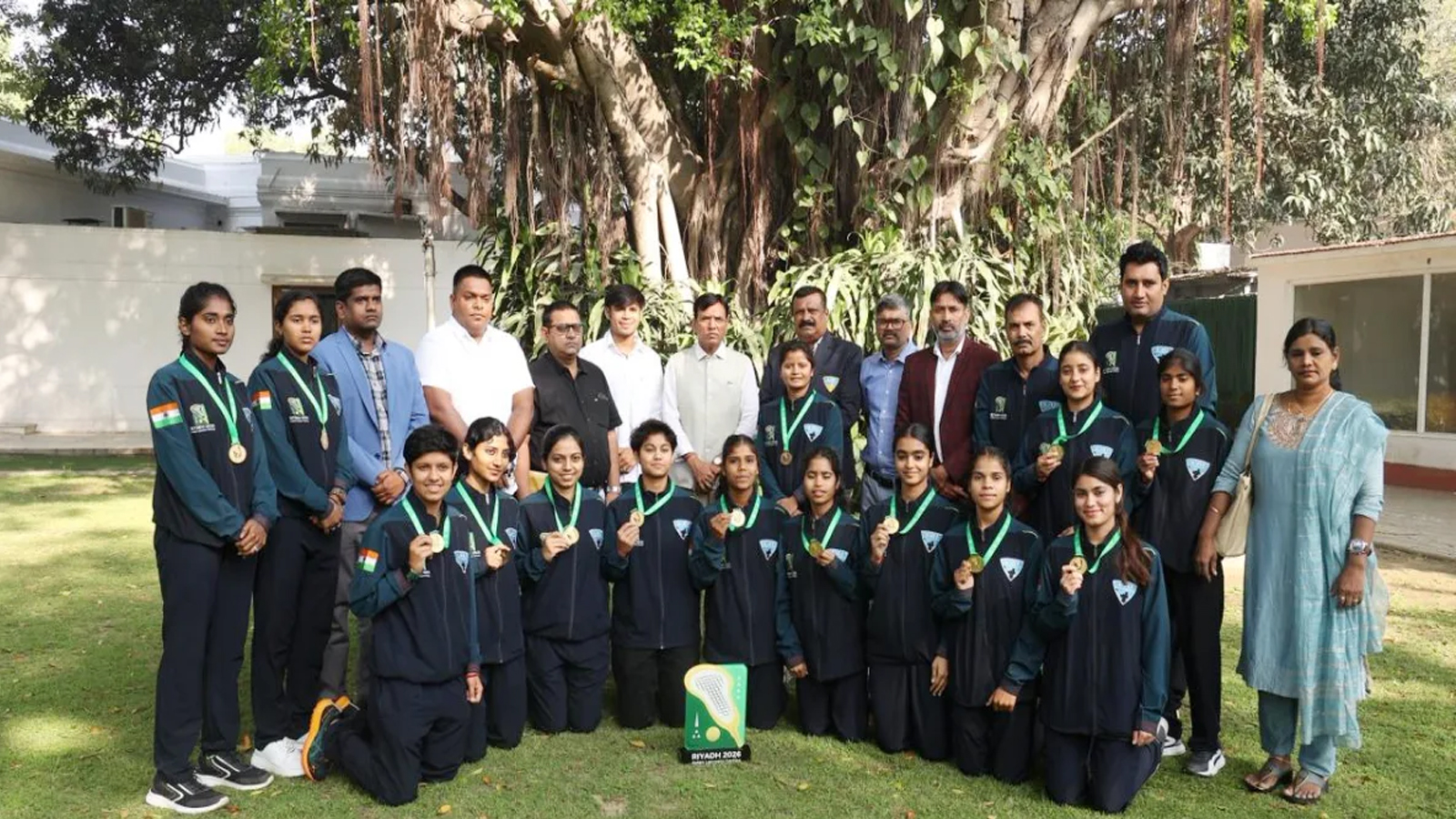 Mandaviya Lauds Indian Lacrosse Teams For Winning Gold At Asian Meet