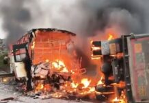 AP Migrant Labourers Among Victims in Markapur Bus Tragedy