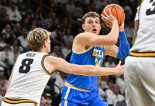 UCLA’s Tyler Bilodeau out again as Bruins face UConn