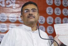 Suvendu Adhikari Files Nandigram Nomination, Predicts Decisive BJP Win in Bengal