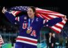 USA women’s hockey captain Hilary Knight played through torn MCL en route to Olympic gold