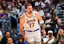 Lakers’ Luka Doncic fined for ‘inappropriate’ gesture toward ref