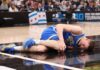 UCLA’s Tyler Bilodeau still experiencing knee soreness