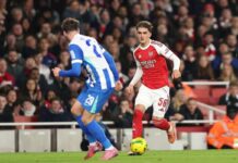 Mikel Arteta hails ‘incredible’ Dowman after Arsenal star becomes youngest-ever Premier League goalscorer