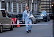 Murder arrest after 18-day-old baby falls from central London property