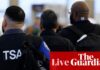 US airport security misses first paycheck as homeland security shutdown nears one month – live