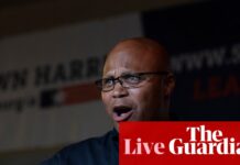 Democrat and Republican head to Georgia runoff election for Marjorie Taylor Greene’s seat – US politics live