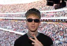 Machine Gun Kelly Sees Fan Fall Through Stage During Concert, Video Shows