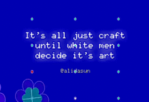 An ongoing art show in Delhi turns nerdy code into feminist textiles