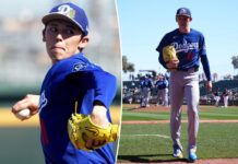 Roki Sasaki pitches ‘electric’ B-game, stays in Dodgers rotation plans