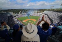 Dodgers opening day tickets selling for record prices