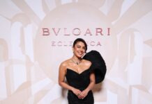 Priyanka Chopra Jonas pairs Bvlgari high jewellery with a sculptural black gown