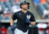Giancarlo Stanton solid in Yankees spring training debut: ‘Nice, prototype first day’